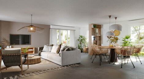 Programme immobilier neuf Les Jardins d'Hestia - Maisons jum K - Saint-Paul-de-Varces maisons neuves au cœur du village (38760) - Référence : 15409