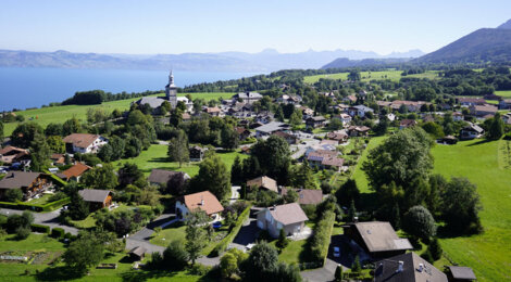Programme immobilier neuf Bellevue - Saint-Paul-en-Chablais cœur du village proche commerces (74500) - Référence : 11862