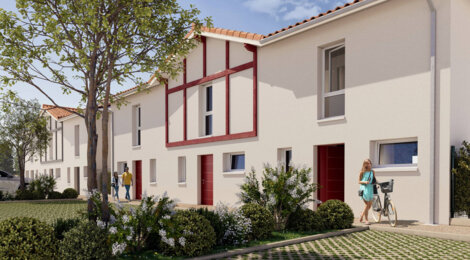 Programme immobilier neuf TCHANKA - Saint-Paul-lès-Dax : Appartements et maisons neuves à deux pas des thermes (40990) - Référence : 15488