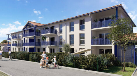 Programme immobilier neuf TCHANKA - Saint-Paul-lès-Dax : Appartements et maisons neuves à deux pas des thermes (40990) - Référence : 15488