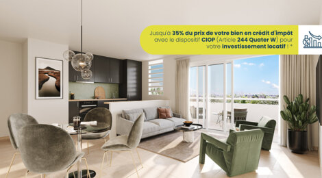 Programme immobilier neuf LA FIRST - Saint-Pierre à deux pas du centre-ville (97410) - Référence : 11752
