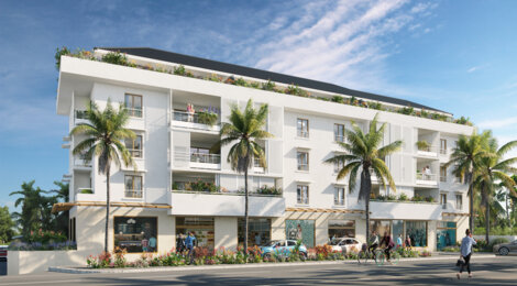 Programme immobilier neuf LA FIRST - Saint-Pierre à deux pas du centre-ville (97410) - Référence : 11752