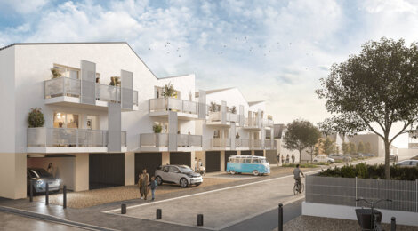 Programme immobilier neuf EAST VILLAGE - Saint-Pierre-des-Corps à proximité immédiate du centre (37700) - Référence : 12011