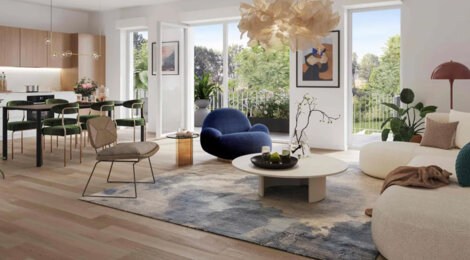 Programme immobilier neuf Les Jardins de Tudela - Saint-Pierre-du-Mont adresse pratique au cœur d’un parc paysager (40280) - Référence : 17230