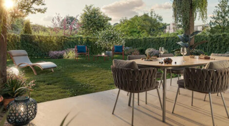 Programme immobilier neuf Les Jardins de Tudela - Saint-Pierre-du-Mont adresse pratique au cœur d’un parc paysager (40280) - Référence : 17230