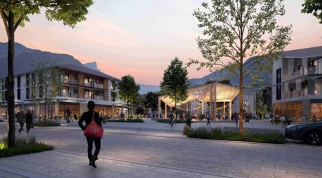 Programme immobilier neuf Cœur de ville - Saint-Pierre-en-Faucigny appartements lumineux en cœur de commune (74800) - Référence : 17977