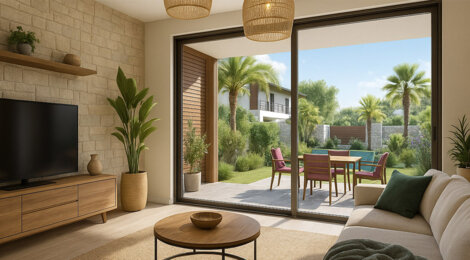 Programme immobilier neuf ÉCRIN MARIN - Saint-Pierre secteur Grans Boisvillas intimistes avec piscines vue dégagée sur la mer (97410) - Référence : 13699