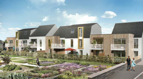 Programme immobilier neuf Las Perlas - Saint-Pol-de-Léon à deux pas de la cathédrale (29250) - Référence : 14723