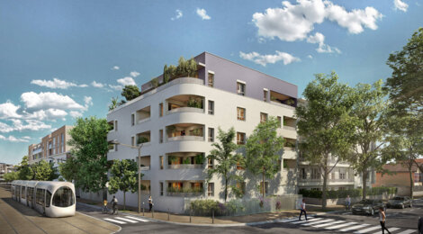 Programme immobilier neuf Art Village - Saint-Priest : Appartements T2–T4 avec terrasses, domotique et proximité centre-ville (69800) - Référence : 14573