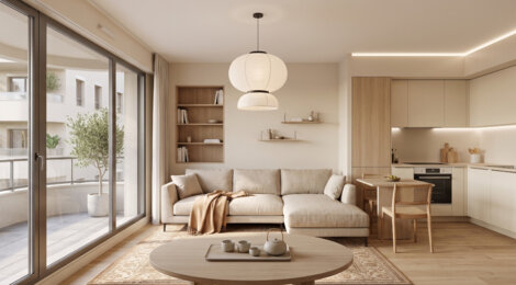 Programme immobilier neuf Art Village - Saint-Priest : Appartements T2–T4 avec terrasses, domotique et proximité centre-ville (69800) - Référence : 14573