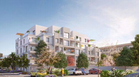Programme immobilier neuf ORIEL - Saint-Priest cœur de ville connecté à Lyon (69800) - Référence : 17269