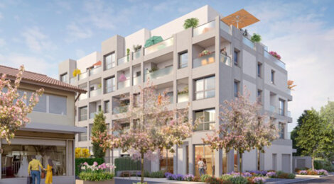 Programme immobilier neuf ORIEL - Saint-Priest cœur de ville connecté à Lyon (69800) - Référence : 17269