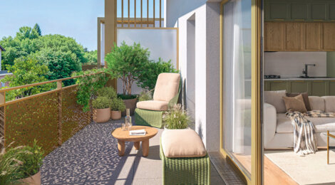 Programme immobilier neuf ATRIA - Saint-Priest quartier historique proche Lyon (69800) - Référence : 17307