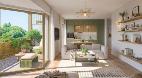 Programme immobilier neuf ATRIA - Saint-Priest quartier historique proche Lyon (69800) - Référence : 17307