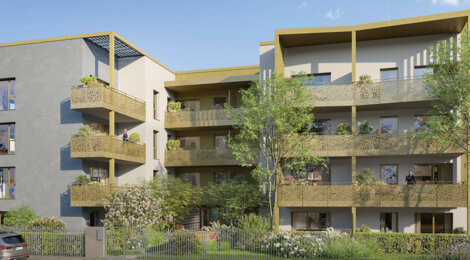 Programme immobilier neuf ATRIA - Saint-Priest quartier historique proche Lyon (69800) - Référence : 17307