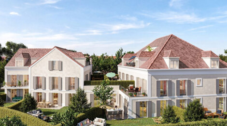 Programme immobilier neuf les Villas Delaporte - Saint-Prix une adresse verdoyante à 50 minutes de Paris en ligne H (95390) - Référence : 17700