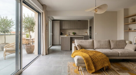 Programme immobilier neuf ROC ESTEREL - Saint-Raphaël : 30 appartements neufs à 1 km des plages et du port (83700) - Référence : 11583
