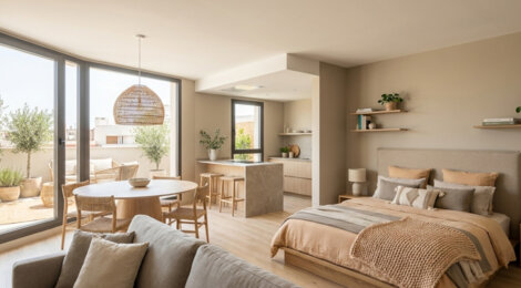 Programme immobilier neuf ROC ESTEREL - Saint-Raphaël : 30 appartements neufs à 1 km des plages et du port (83700) - Référence : 11583