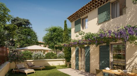 Programme immobilier neuf ESPRIT ALPILLES - Saint-Rémy-de-Provence au centre du village (13210) - Référence : 14403
