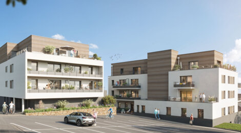 Programme immobilier neuf CARROUSEL - Saint-Renan proche du lac de Ty Colo (29290) - Référence : 12893