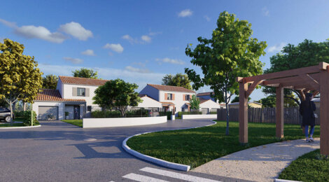 Programme immobilier neuf ESPRIT VILLAGE - Saint-Rogatien à proximité du centre-bourg (17220) - Référence : 12153
