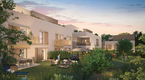 Programme immobilier neuf Les Jardins du Moulin - Saint-Romain-au-Mont-d’Or  aux portes de Lyon (69270) - Référence : 16062
