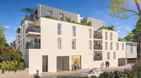 Programme immobilier neuf Cour Enchantée - Saint-Sébastien-sur-Loire à deux pas du tram-train (44230) - Référence : 15534