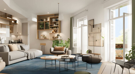 Programme immobilier neuf CHARLIZE - Saint-Sébastien-sur-Loire : appartements neufs du studio au T4 proche des bords de Loire (44230) - Référence : 15531