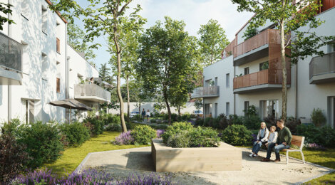 Programme immobilier neuf Le Jardin d'Aimée - Saint-Sébastien-sur-Loire quartier Martellière (44230) - Référence : 17957