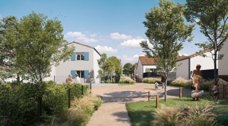 Programme immobilier neuf NATURIELLES - Saint-Sulpice-de-Royan : 14 maisons neuves 4 à 5 pièces à 15 min des plages de Royan (17200) - Référence : 14545