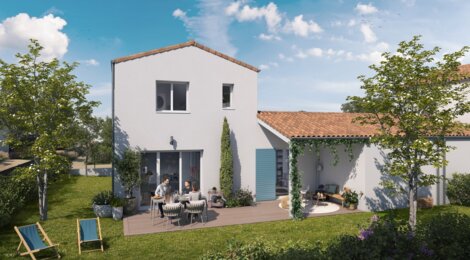 Programme immobilier neuf NATURIELLES - Saint-Sulpice-de-Royan : 14 maisons neuves 4 à 5 pièces à 15 min des plages de Royan (17200) - Référence : 14545
