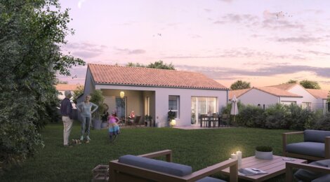 Programme immobilier neuf NATURIELLES - Saint-Sulpice-de-Royan : 14 maisons neuves 4 à 5 pièces à 15 min des plages de Royan (17200) - Référence : 14545