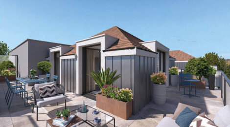 Programme immobilier neuf Villas Flora - Saint-Thibault-des-Vignes : 28 appartements neufs du 2 au 4 pièces proche des commerces (77400) - Référence : 15054
