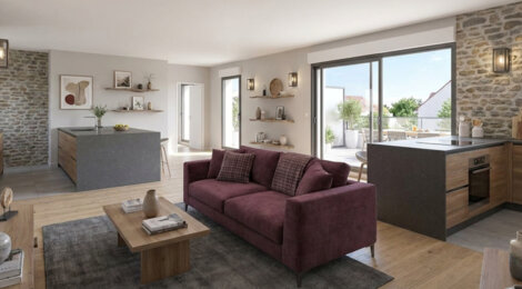 Programme immobilier neuf Villas Flora - Saint-Thibault-des-Vignes : 28 appartements neufs du 2 au 4 pièces proche des commerces (77400) - Référence : 15054
