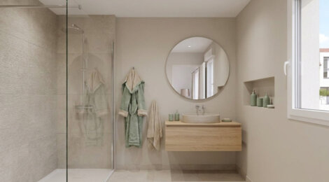 Programme immobilier neuf Villas Flora - Saint-Thibault-des-Vignes : 28 appartements neufs du 2 au 4 pièces proche des commerces (77400) - Référence : 15054