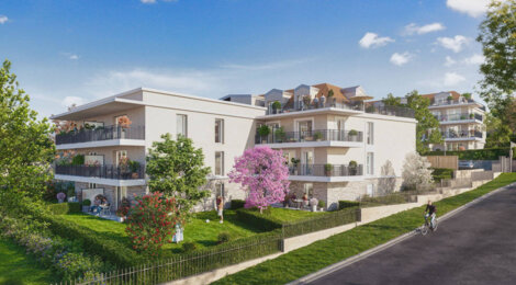 Programme immobilier neuf Le Parc des Vignes - Saint-Thibault-des- Vignes en plein cœur du village (77400) - Référence : 16276