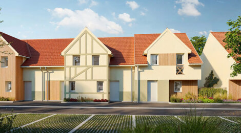 Programme immobilier neuf Résidence Le Clos Saint-Val - Saint-Valery-sur-Somme maisons proche baie et centre (80230) - Référence : 17012