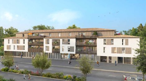 Programme immobilier neuf LE FLORE - Saint-Vincent-de-Paul, à proximité de Bordeaux (33440) - Référence : 15057