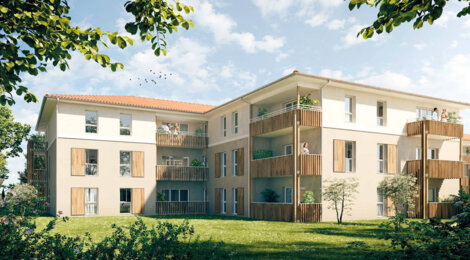 Programme immobilier neuf GFI - Résidence Via Vigna - Saint-Vincent-de-Paul à proximité des rives et vignes (33440) - Référence : 15056