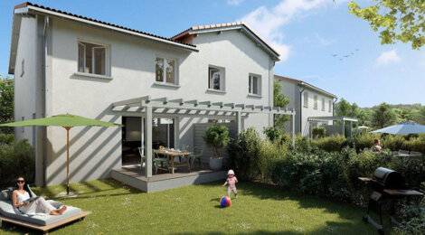 Programme immobilier neuf Canopée - Saint-Vincent-de-Tyrosse : appartements et maisons neuves T2–T5 à 5 min du centre en vélo (40230) - Référence : 15490
