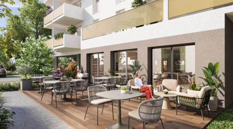 Programme immobilier neuf VILLA SERENLY SAINT VINCENT DE TYROSSE - Saint-Vincent-de-Tyrosse résidence séniors à proximité des plages (40230) - Référence : 15493