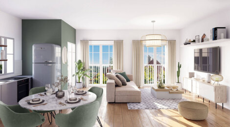 Programme immobilier neuf Le Clos des Peupliers - Saint-Witz : Appartements T2–T4 et maisons T5 avec terrasses, parking sécurisé et proximité quartier pavillonnaire (95470) - Référence : 14726