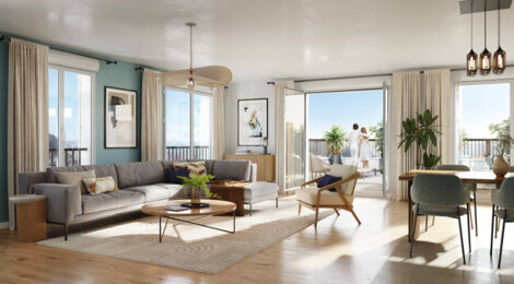 Programme immobilier neuf VILLA CÉLESTE - Sainte-Adresse station balnéaire en bord de mer (76310) - Référence : 16168