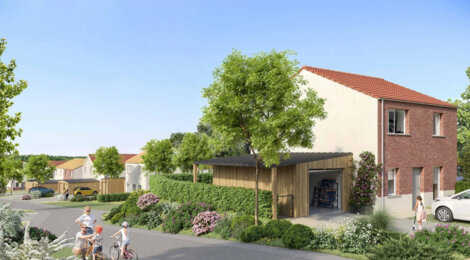 Programme immobilier neuf COEUR AUGUSTINE - Sainte-Catherine à proximité de Lille en train (62223) - Référence : 15854