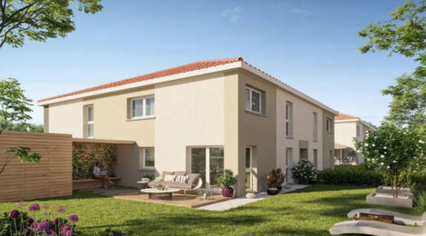 Programme immobilier neuf LES CARRÉS DU LAC 31 - Sainte-Foy-d'Aigrefeuille : Appartements T4 avec jardins, terrasses et plancher chauffant dans un secteur résidentiel (31570) - Référence : 4632