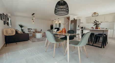 Programme immobilier neuf LES CARRÉS DU LAC 31 - Sainte-Foy-d'Aigrefeuille : Appartements T4 avec jardins, terrasses et plancher chauffant dans un secteur résidentiel (31570) - Référence : 4632