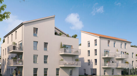 Programme immobilier neuf FLOREA - Sainte-Foy-l'Argentière : appartements neufs T2–T5 avec vue sur les Monts du Lyonnais (69610) - Référence : 15775
