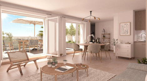 Programme immobilier neuf FLOREA - Sainte-Foy-l'Argentière : appartements neufs T2–T5 avec vue sur les Monts du Lyonnais (69610) - Référence : 15775