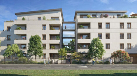 Programme immobilier neuf Résidence INTERVALLE - Sainte-Foy-lès-Lyon à deux pas de la rue du Commandant Charcot (69110) - Référence : 16967