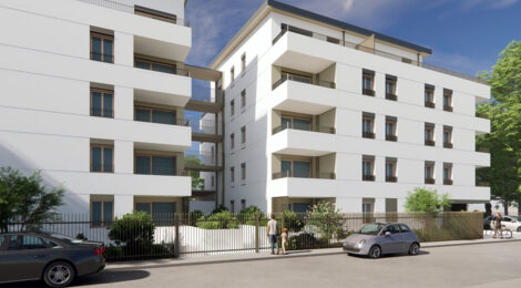 Programme immobilier neuf Résidence INTERVALLE - Sainte-Foy-lès-Lyon à deux pas de la rue du Commandant Charcot (69110) - Référence : 16967
